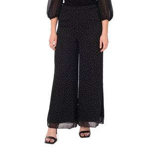 Womens MSK Rhinestone Palazzo Pants