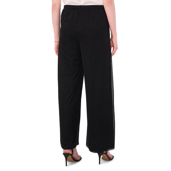 Womens MSK Glitter Mesh High Side Slit Palazzo Pants alternate view
