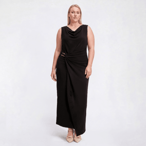 boscovs black dresses Maxi Homecoming dress Amendingamanda on LTK Size:8.5 UK / 9.5 US Black Cap Sleeve Dress business