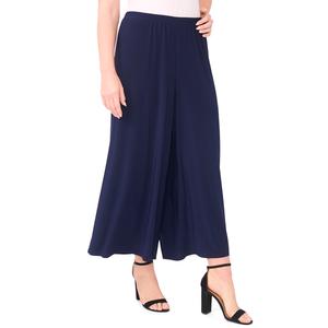 Plus Size MSK Pull On Wide Leg Ankle Pants alternate view