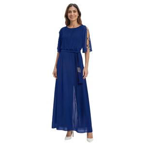 Petite MSK Chiffon Criss Cross Rhinestone Blouson Jumpsuit alternate view