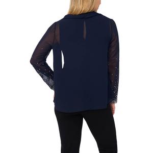 Petite MSK 2pc. Rhinestone Embellished Jacket and Tank Top alternate view