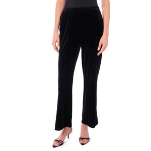 Petite MSK Velvet Straight Leg Dress Pants