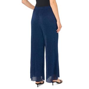 Petite MSK Pull On Mesh Pleated Glitter Palazzo Pants alternate view