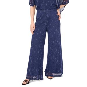 Petite MSK Metallic Pull On Palazzo Pants