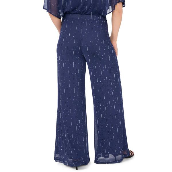 Petite MSK Metallic Pull On Palazzo Pants alternate view