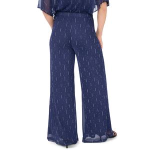 Petite MSK Metallic Pull On Palazzo Pants alternate view