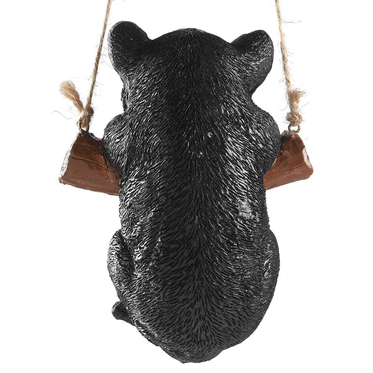 National Tree 5in. Swinging Black Kitten