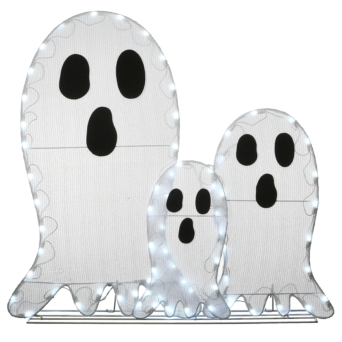National Tree 36in. Pre-Lit Ghost Trio