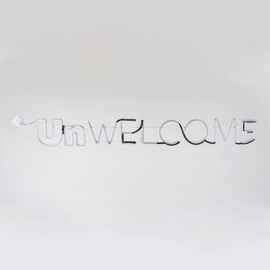 National Tree 50in. Halloween Unwelcome Neon Style Sign
