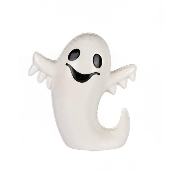 National Tree 9in. Halloween Happy Ghost Tabletop Decor
