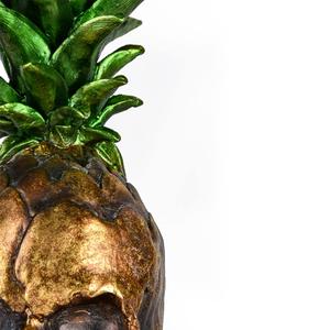 National Tree 14in. Halloween Pineapple Skull Tabletop Decor alternate view