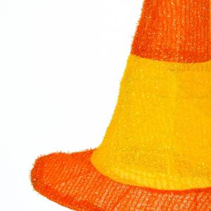 National Tree Candy Corn Witchs Hat Garden Stakes - Set of 3 alternate view