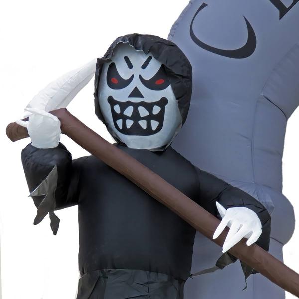 National Tree 12ft. Inflatable Halloween Ghost Arch alternate view