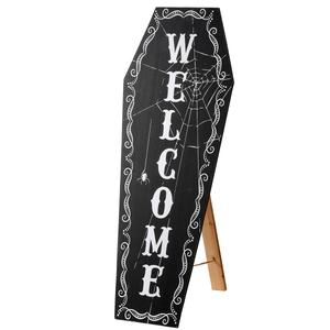 National Tree 28in. Halloween Welcome Standup Sign