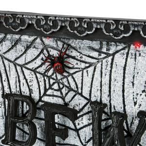National Tree 18in. Animated Halloween Door Sign alternate view