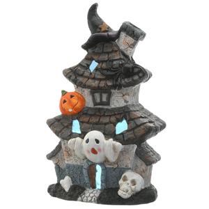 National Tree 18in. Multilevel LED Haunted House