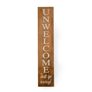 National Tree 39in. Halloween Unwelcome Porch Sign