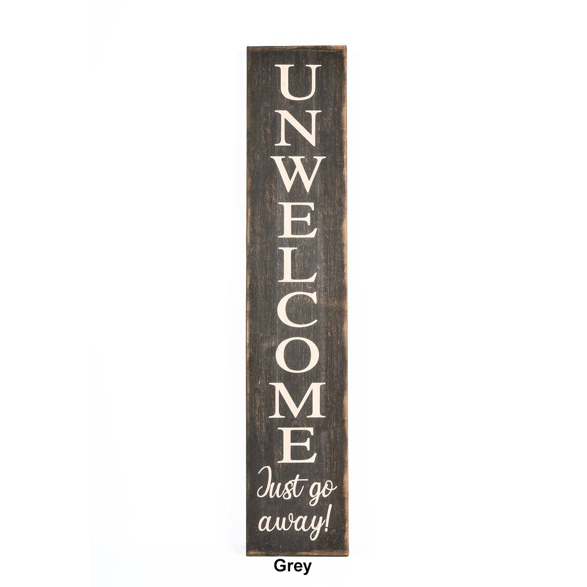 National Tree 39in. Halloween Unwelcome Porch Sign