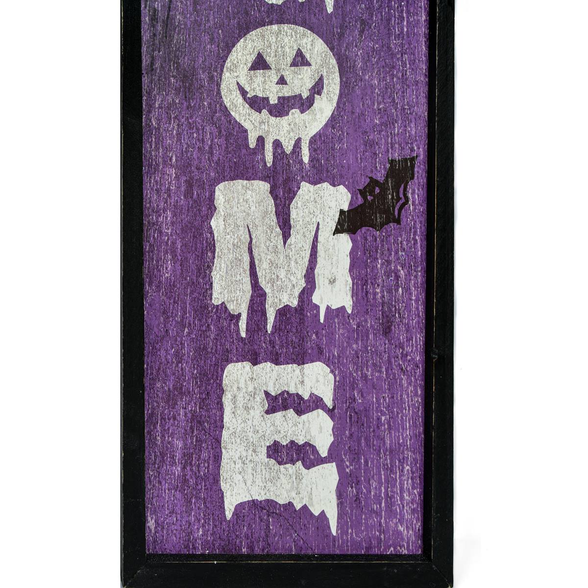 National Tree 39in, Halloween Unwelcome Coffin Porch Sign