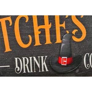National Tree 24in. Witches Brew Wood Wall Sign alternate view