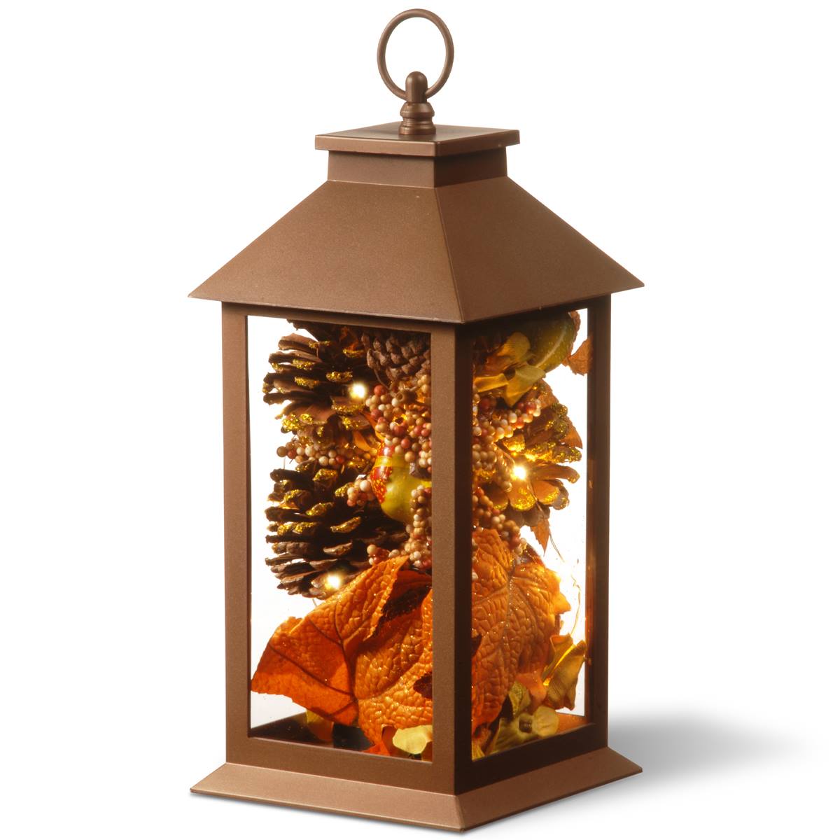 National Tree 12in. Decorative Autumn LED Lantern