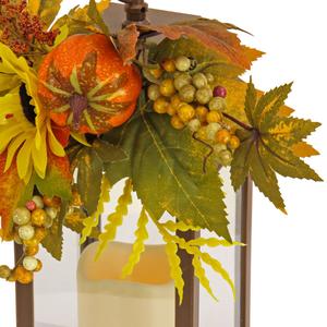 National Tree 14in. LED Berry & Pumpkin Harvest Lantern alternate view