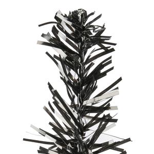 National Tree 2ft. Black Tinsel Tree alternate view