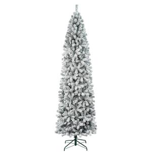 National Tree 9ft. Acacia Flocked Christmas Tree