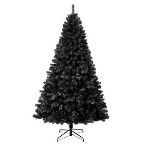 National Tree 7.5ft Color Pop Black Pine Christmas Tree