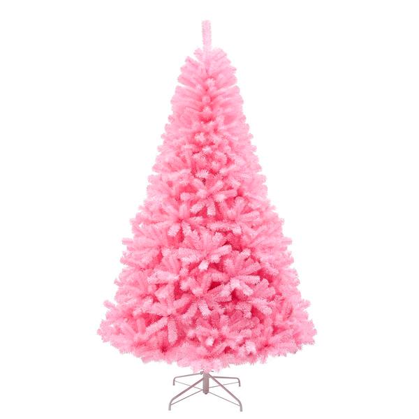 National Tree 7.5ft Color Pop Pink Pine Christmas Tree