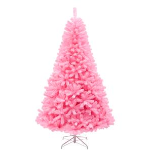 National Tree 7.5ft Color Pop Pink Pine Christmas Tree