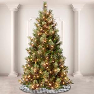National Tree 9ft. Charleston Pine Pre-Lit Christmas Tree alternate view