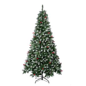 National Tree 7.5ft. Cullen Christmas Tree w/Pinecones & Berries
