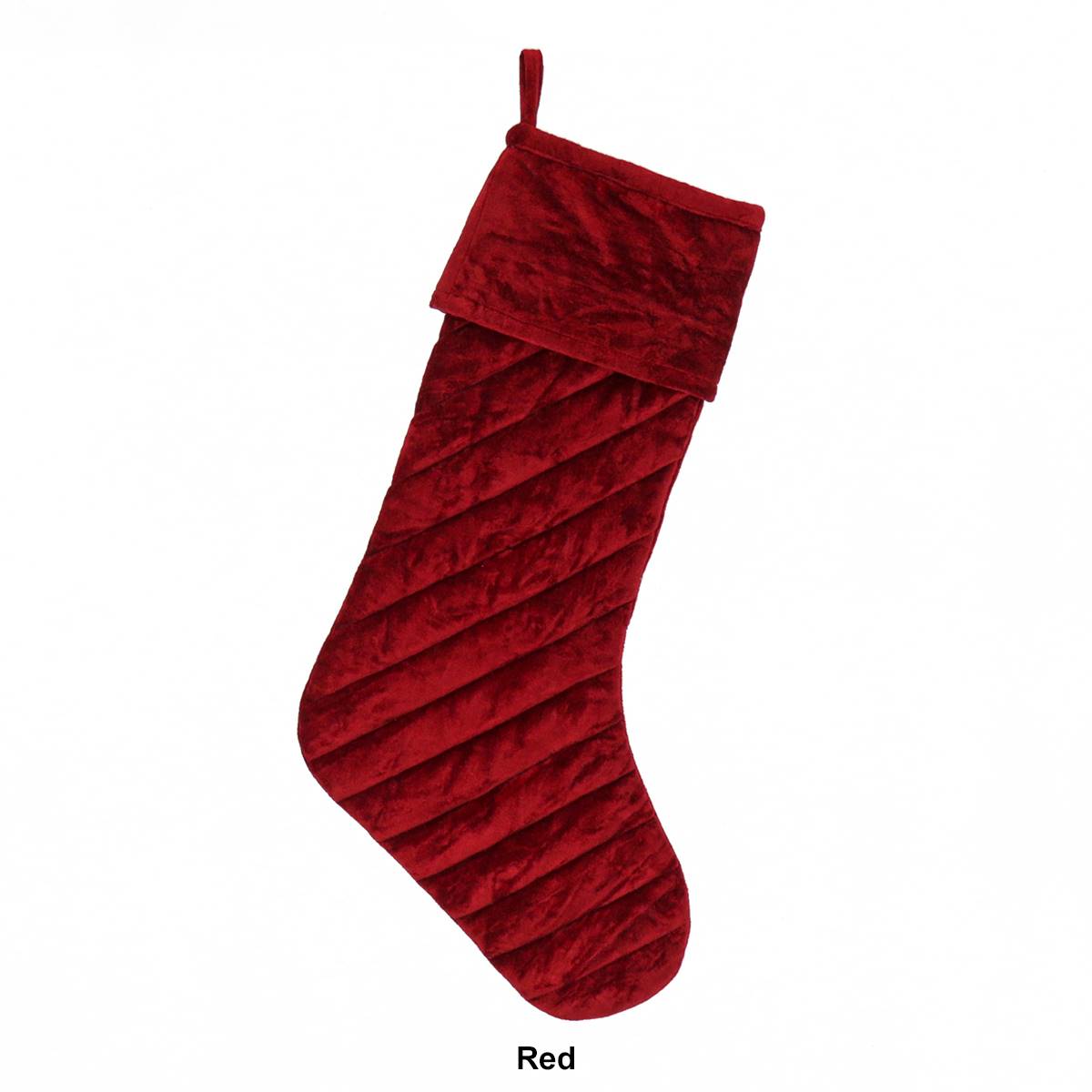 National Tree 10in. Quilted Stocking