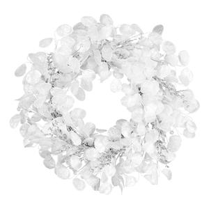 National Tree Winter Frost 24in. Artificial Christmas Wreath