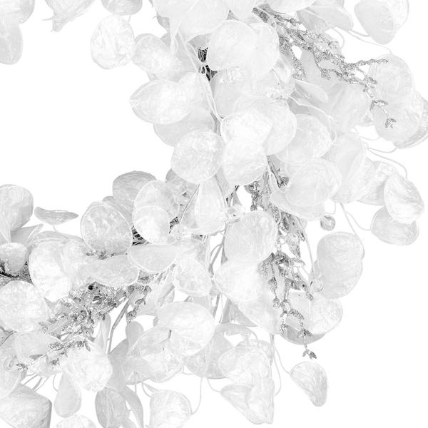 National Tree Winter Frost 24in. Artificial Christmas Wreath alternate view