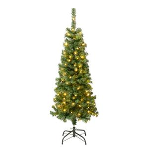 National Tree 4.5ft. Linden Spruce Wrapped Christmas Tree