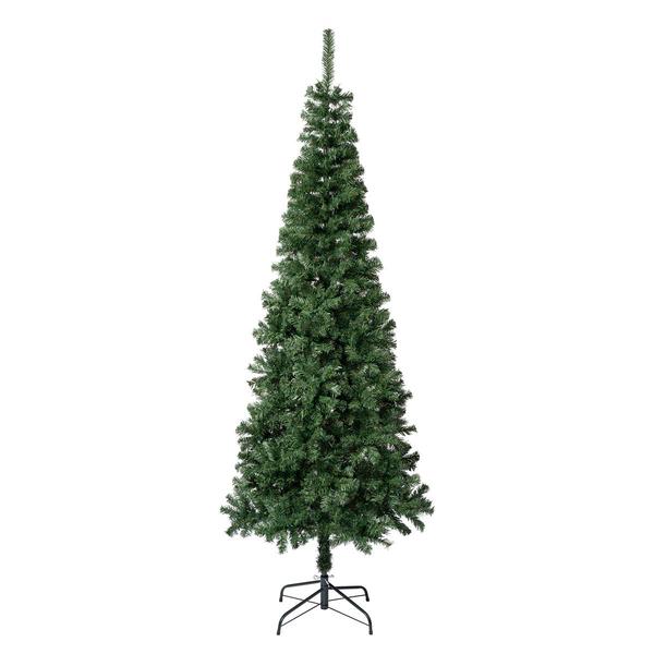 National Tree 7.5ft. Linden Spruce Slim Wrapped Christmas Tree