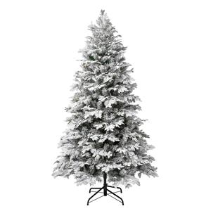 National Tree 7.5ft. Feel-Real(R) Acacius Snowy Christmas Tree