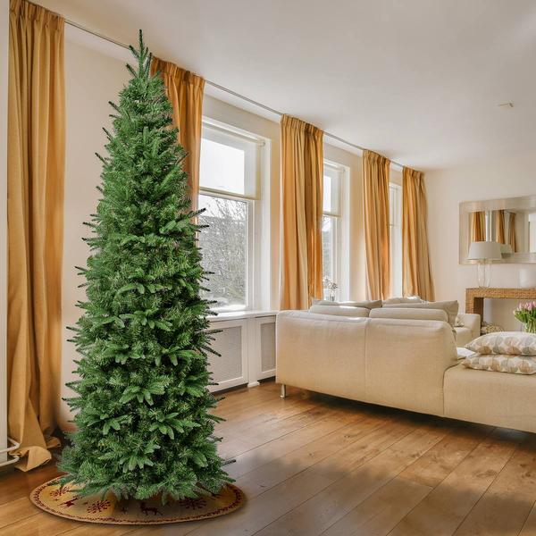 National Tree 6ft. Feel-Real(R) Duxbury Slim Mixed Christmas Tree alternate view