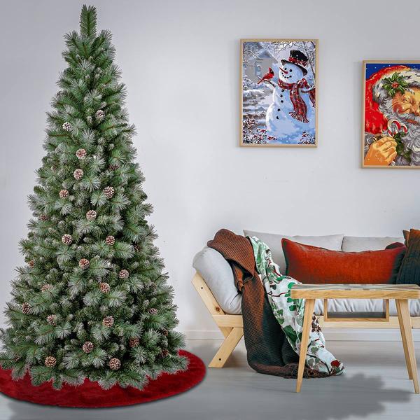 National Tree 7.5ft. Perry Hard Needle Christmas Pine Tree alternate view