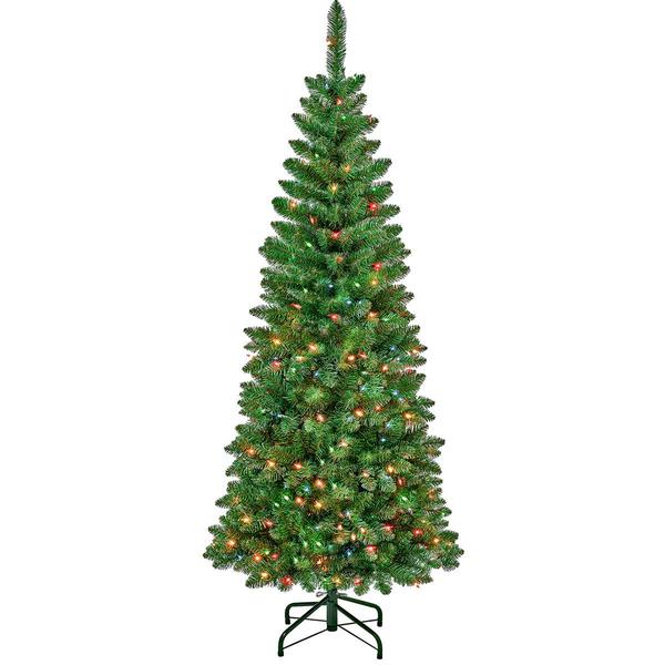 National Tree 6ft. Rowan Spruce Pencil Christmas Tree