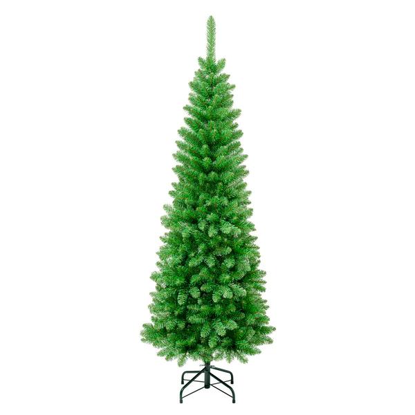 National Tree 6ft. Rowan Spruce Pencil Slim Christmas Tree