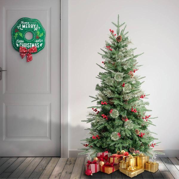 National Tree 4.5ft. Feel-Real(R) Virginia Pine Christmas Tree alternate view