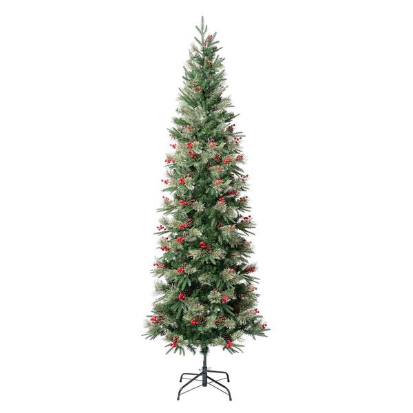 National Tree 7.5ft. Feel-Real(R) Virginia Pine Slim Christmas Tree