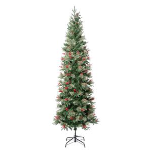 National Tree 7.5ft. Feel-Real(R) Virginia Pine Slim Christmas Tree
