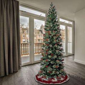 National Tree 7.5ft. Feel-Real(R) Virginia Pine Slim Christmas Tree alternate view