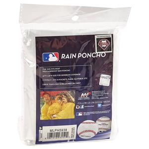 Adult Unisex MLB Philadelphia Phillies Rain Poncho