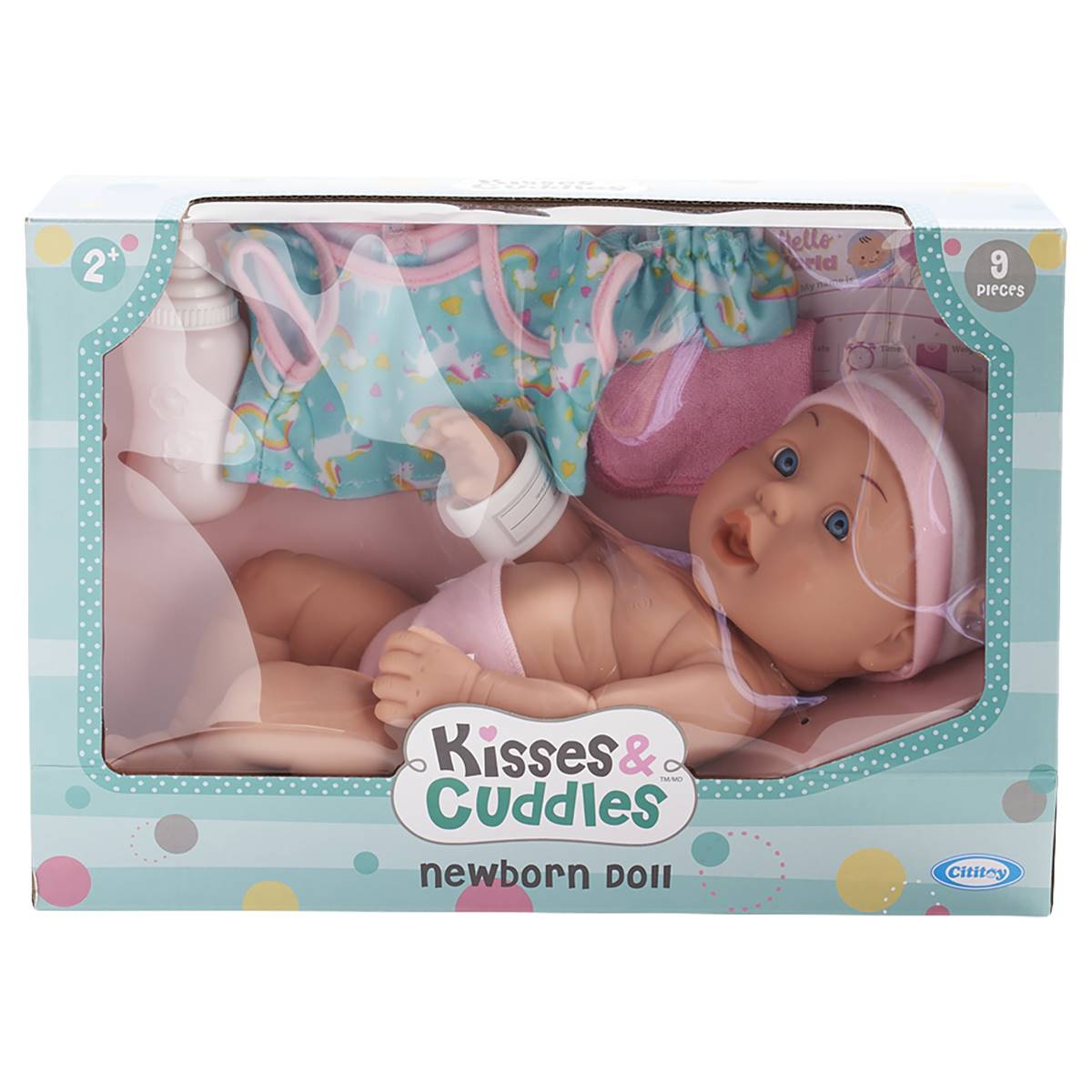 Kisses & Cuddles 14in. Newborn Girl Doll
